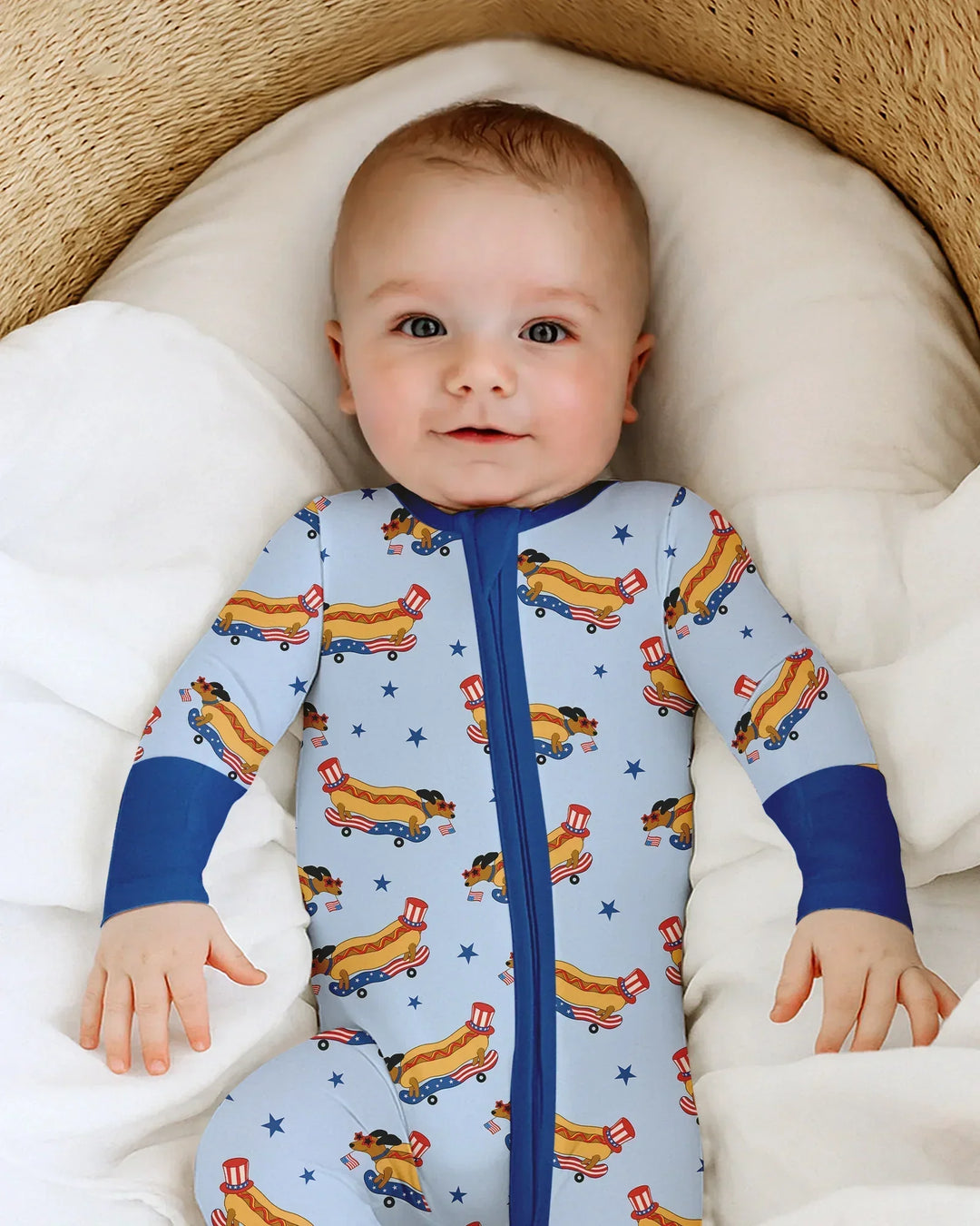 American Hot Dog Bamboo Convertible Zippy
