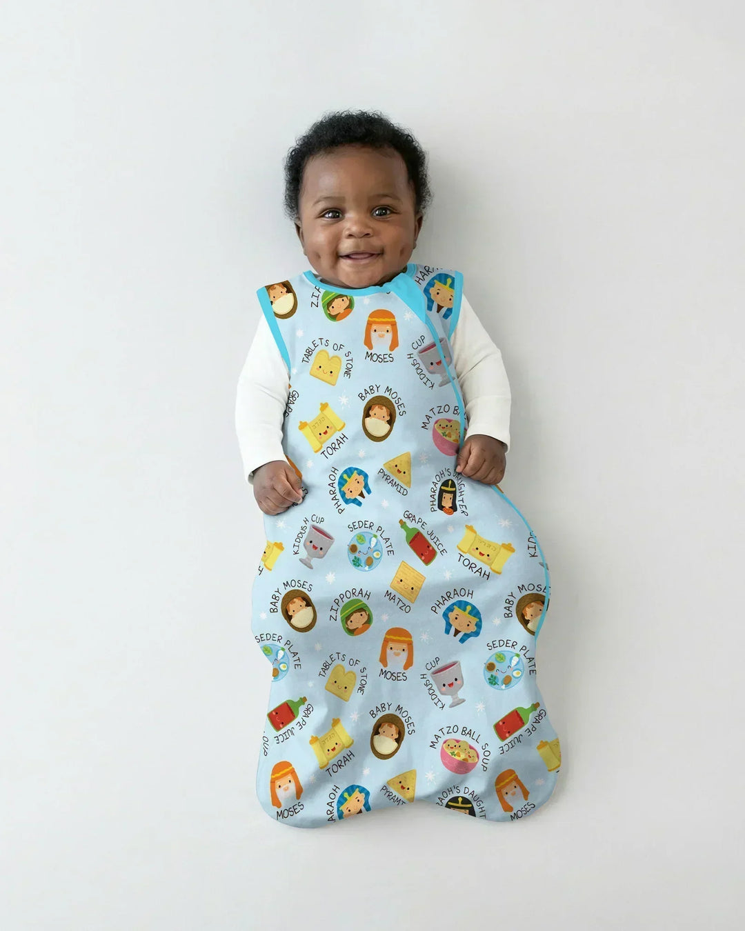 Cute Passover Characters Bamboo Sleep Bag