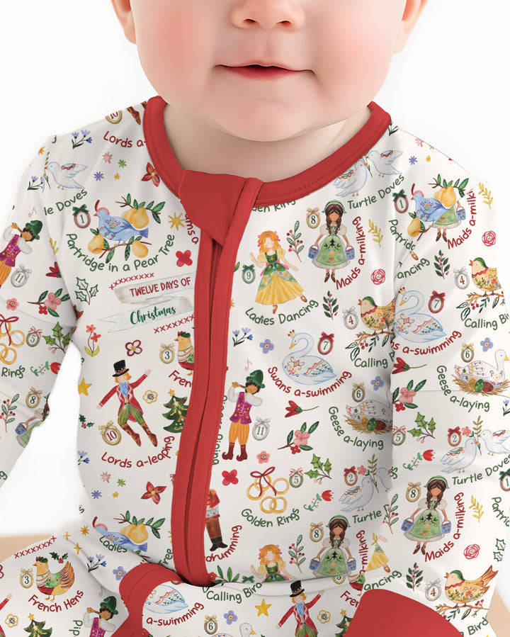 The 12 Days of Christmas Bamboo Convertible Zippy