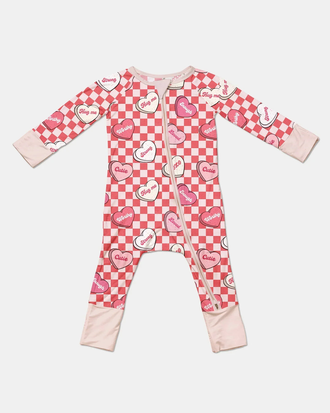 Valentine in Hearts Bamboo Convertible Zippy