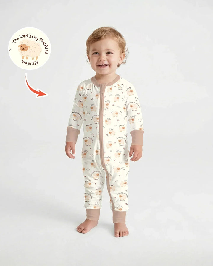 The Lord Is My Shepherd Baby Bamboo Convertible Zippy