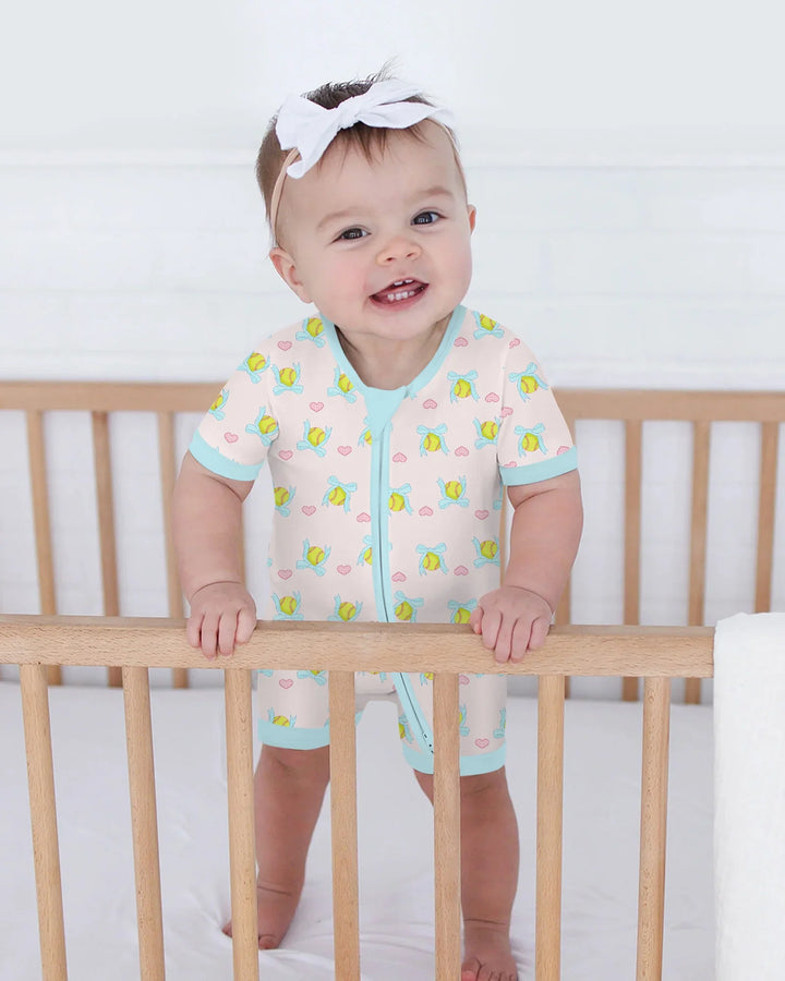Softbal Coquette Bow Shorty Zippy