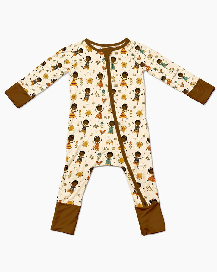 Cute African Heritage Bamboo Convertible Zippy