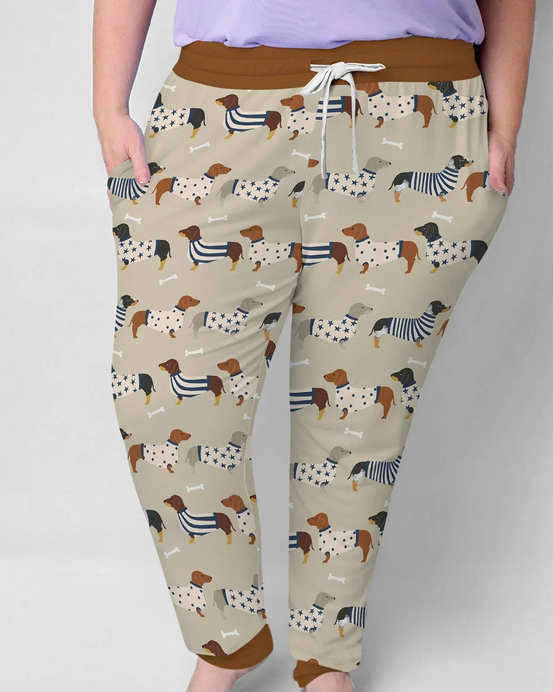 Cute Wieners Bamboo Women Pajama Set