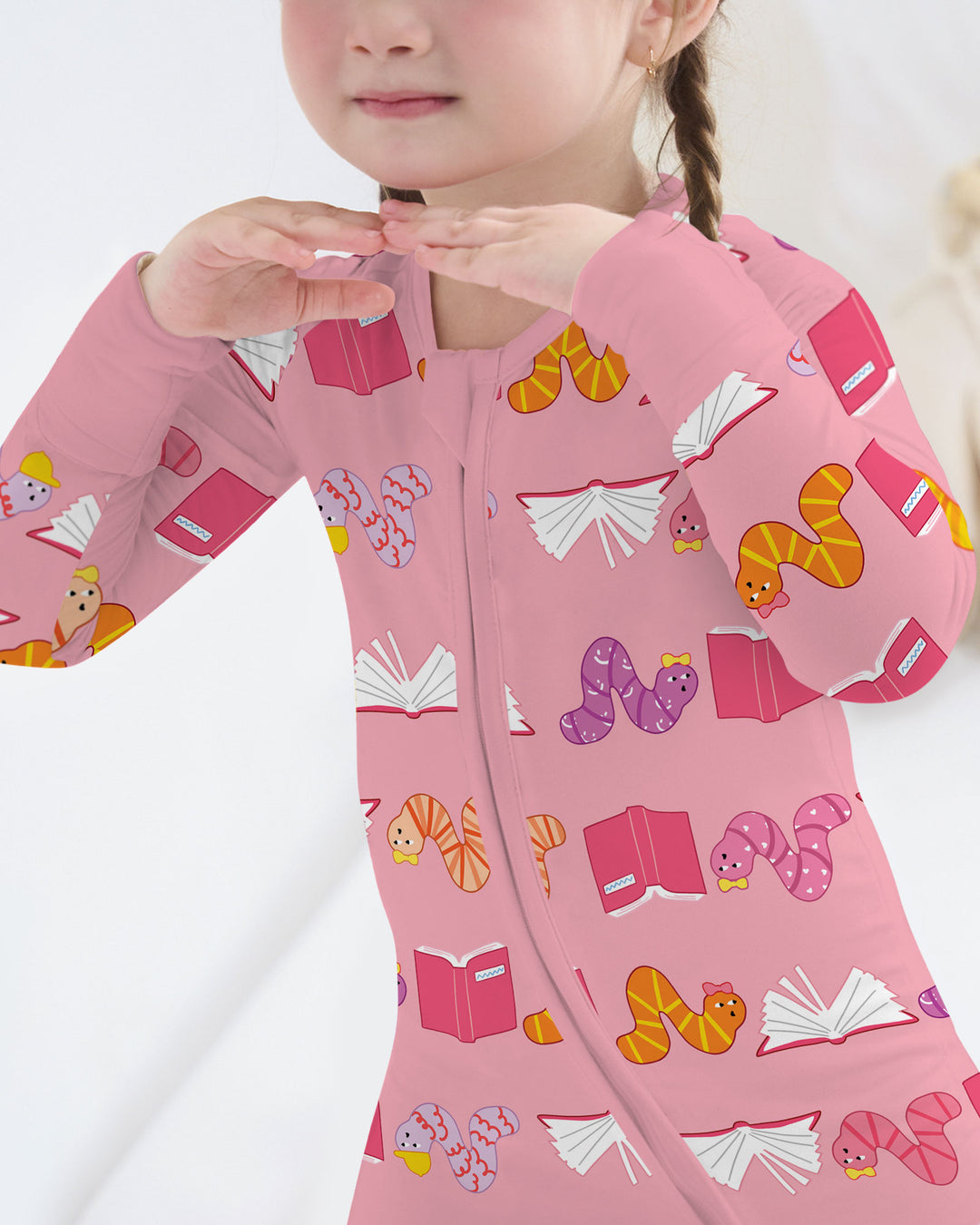 Bookworm Family Matching Bamboo Convertible Zippy