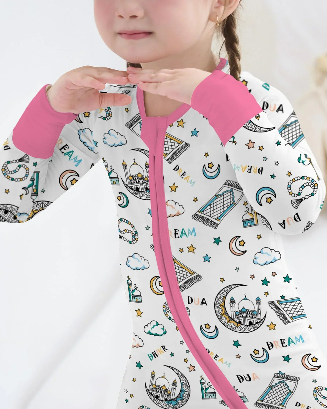 Dua, Dhikr, Dream Matching Family Bamboo Convertible Zippy
