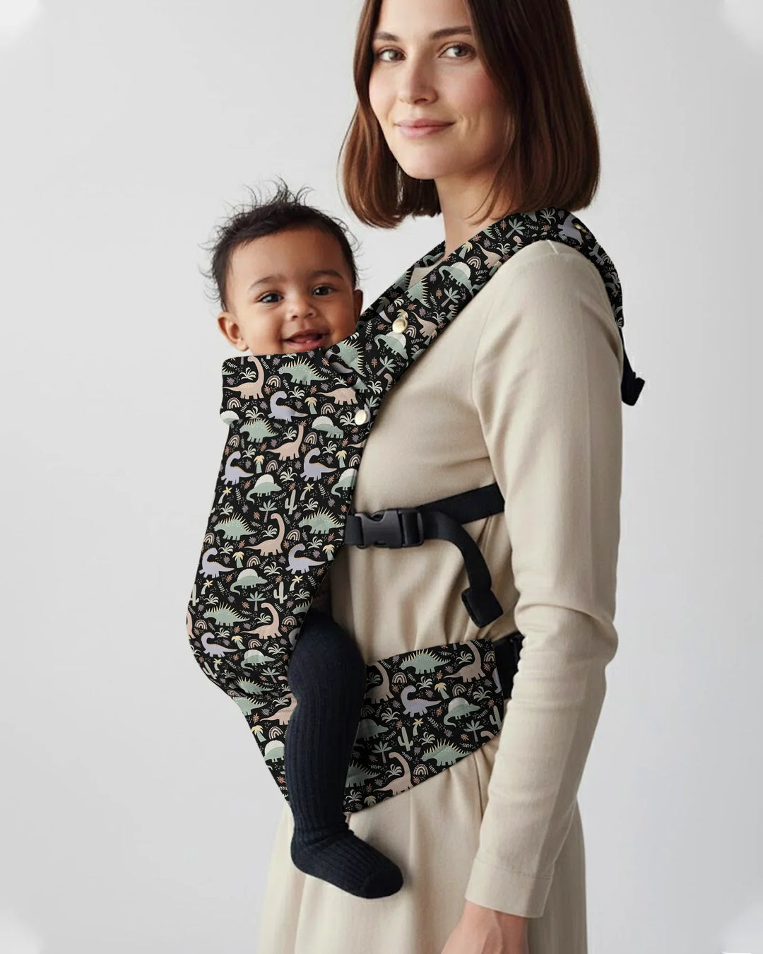 Minimal Dinosaur Desert Baby Carrier