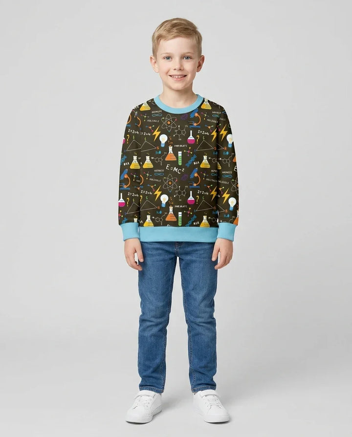 Science Explorer Family Matching Bamboo Crewneck Sweatshirt