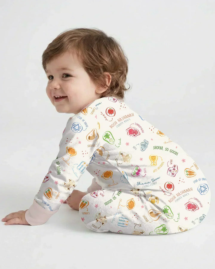 Happy Rosh Hashanah Bamboo Convertible Zippy