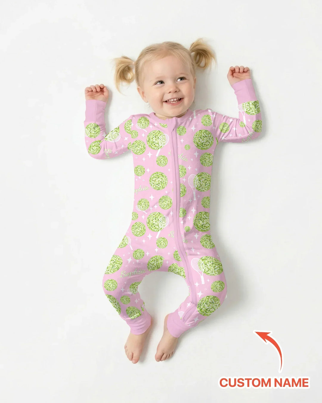 Tennis Disco Girl Party Matching Bamboo Convertible Zippy