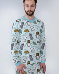 He Is Risen Easter Family Matching Bamboo Men's Pajama Set