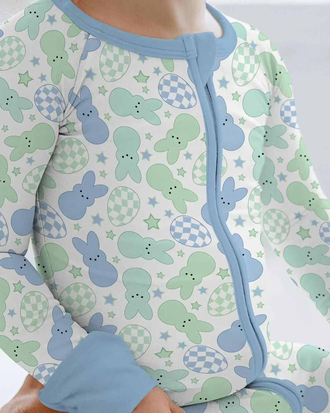 Easter Peep Bunnies Bamboo Convertible Zippy