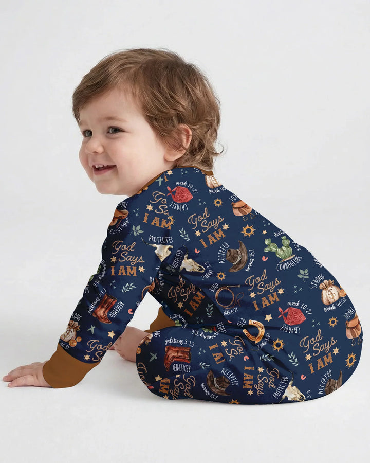 God Says I Am Western Faith Bamboo Convertible Zippy
