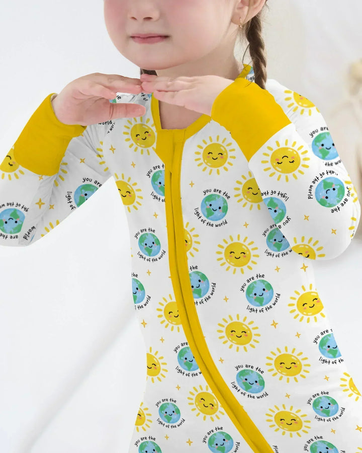 Matthew 5:14 Light of the World Bamboo Convertible Zippy