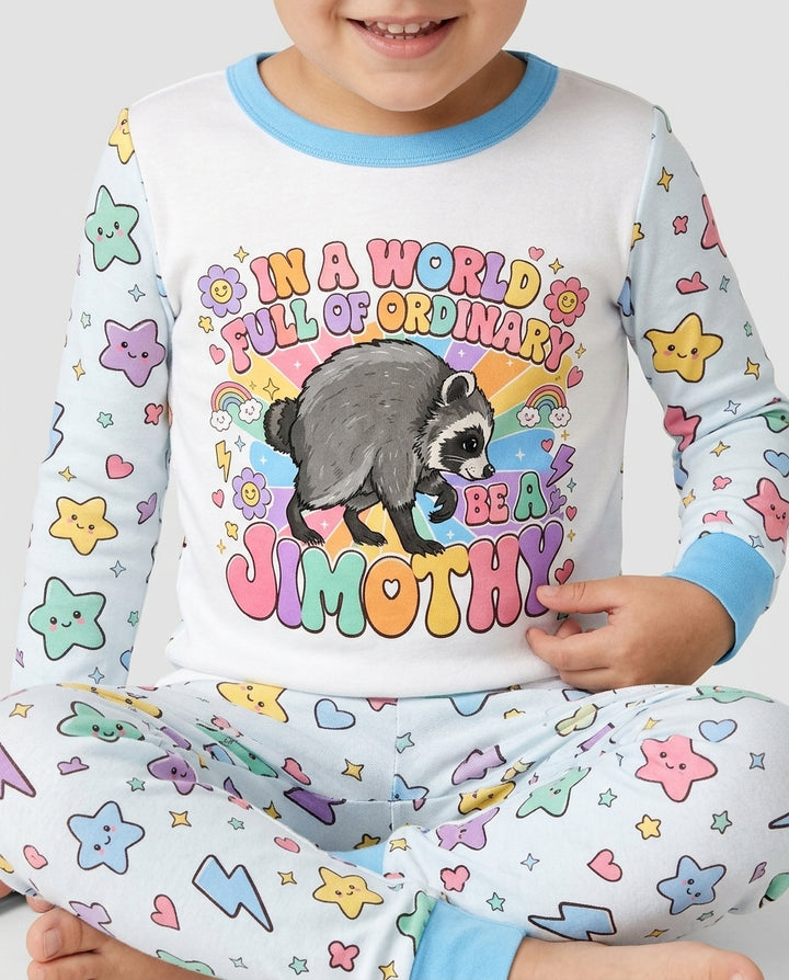 Be a Jimothy Bamboo Two Piece Long Sleeve Pajama Set