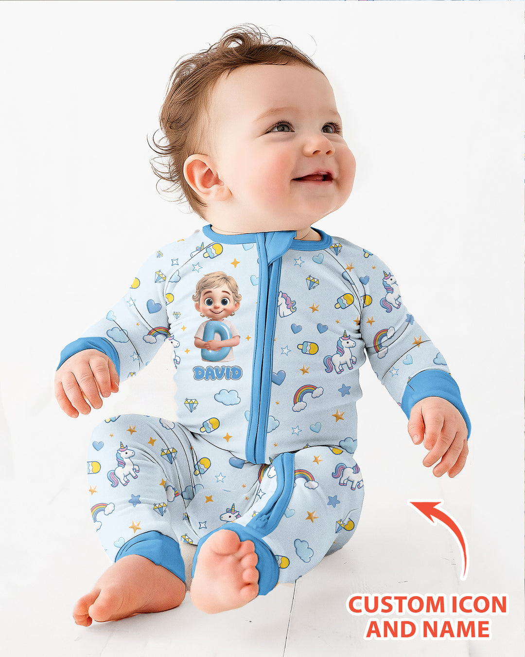 Little Star Initial Bamboo Convertible Zippy
