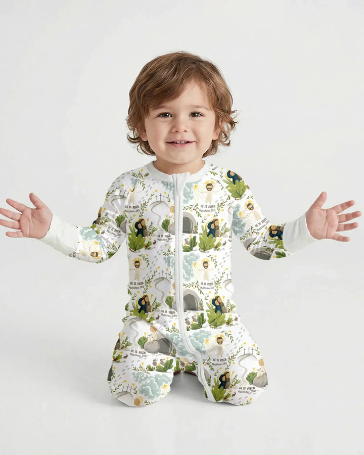 He Is Risen Bamboo Convertible Zippy