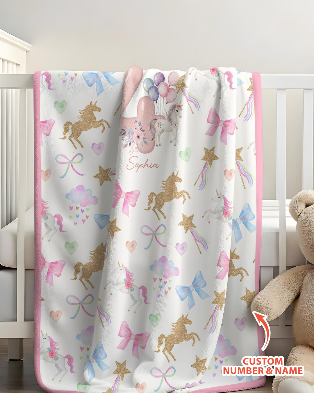 Custom Name When I Wake Up I Will Be Birthday Bamboo Blanket