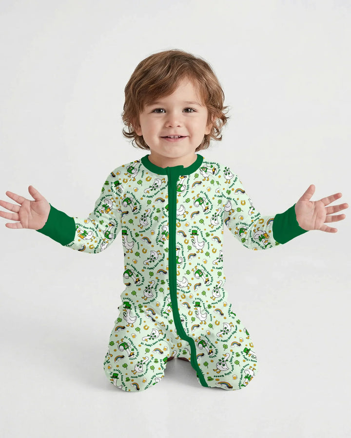 St. Patrick's Day Silly Goose Bamboo Convertible Zippy