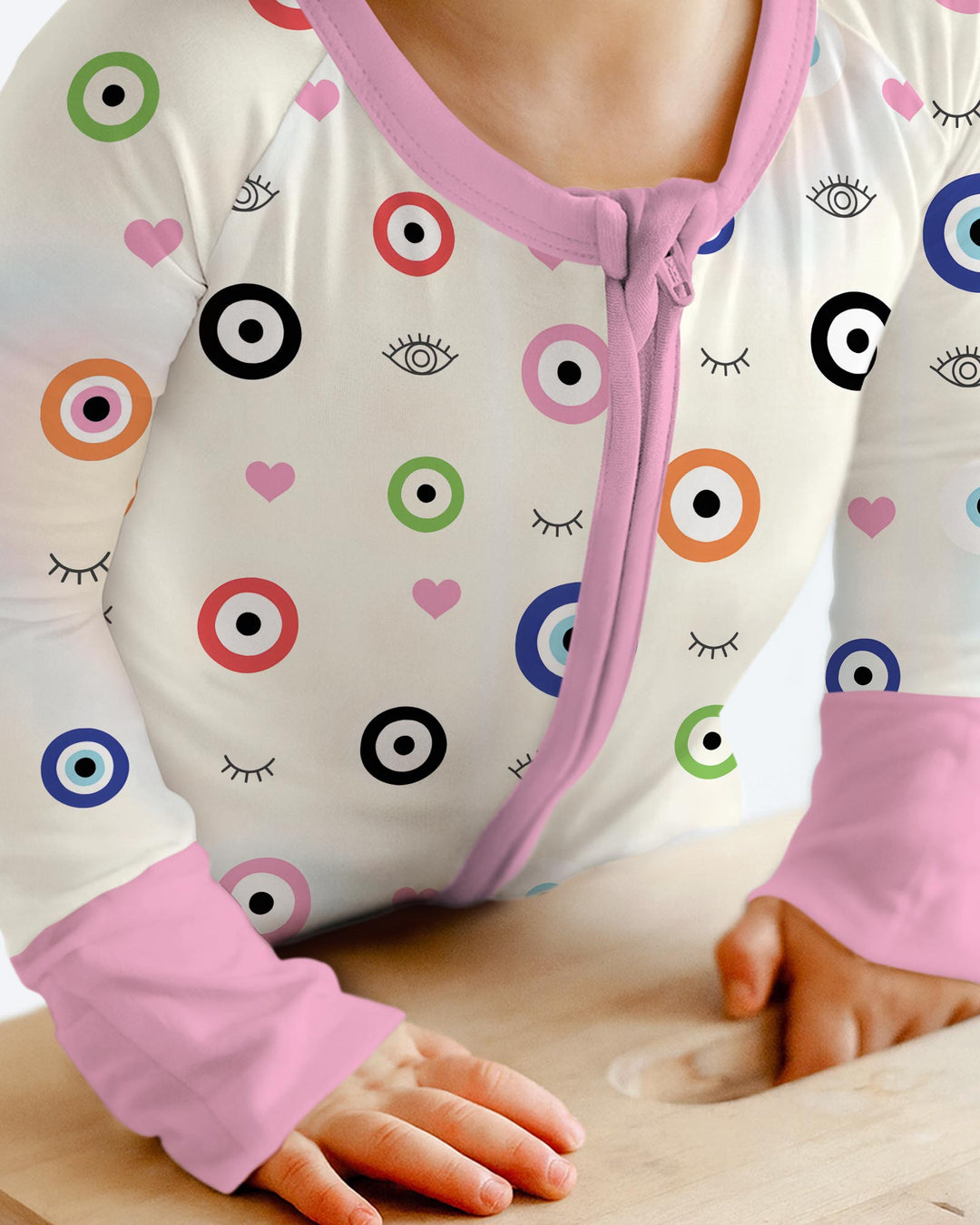 Evil Eye Bamboo Convertible Zippy