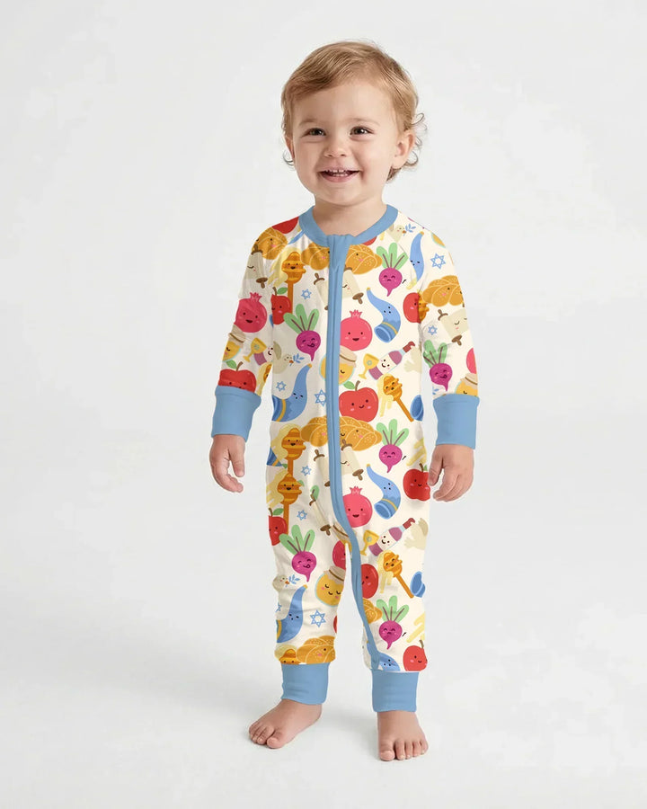 Shana Tova Rosh Hashanah Bamboo Convertible Zippy