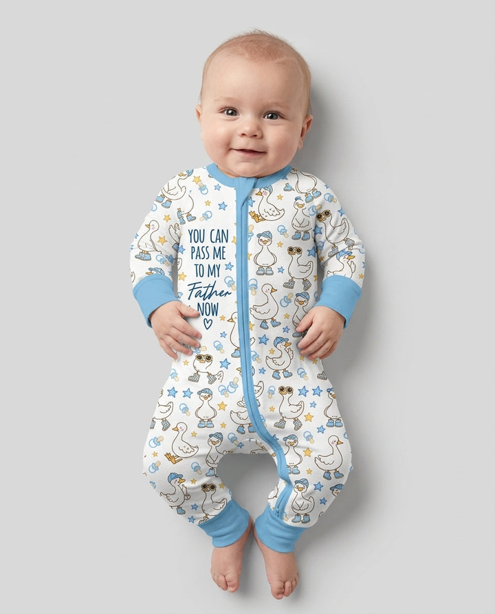 You Can Pass Me To Personalized Bamboo Convertible Zippy