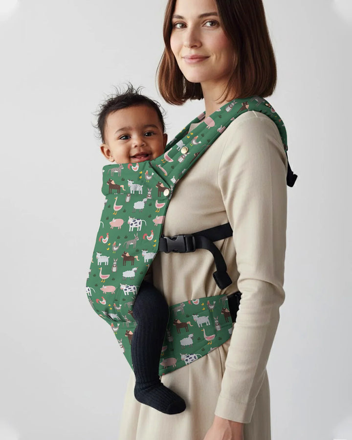 Cute Farm Animals Meadow Baby Carrier