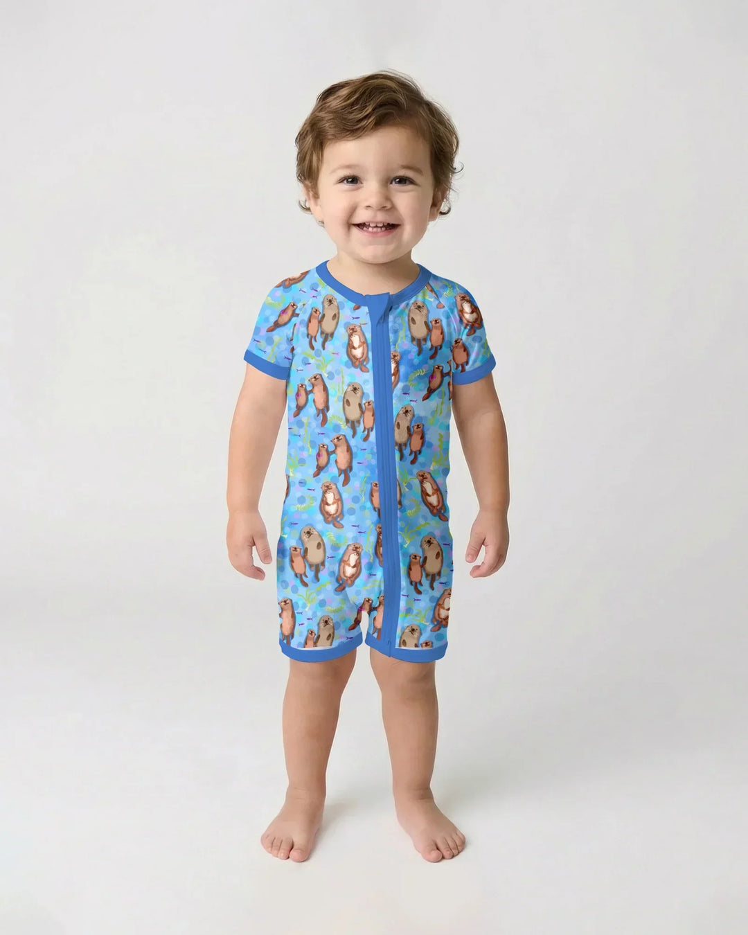 Otterly Together Bamboo Shorty Zippy