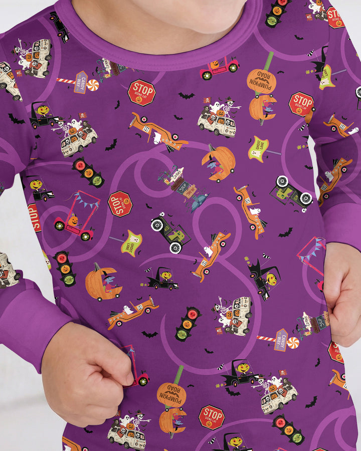 Trick or Treat Bamboo Two Piece Long Sleeve Pajama Set