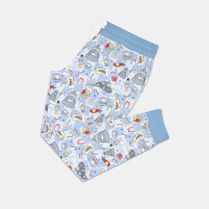Christmas Train Bamboo Women Pajama Set