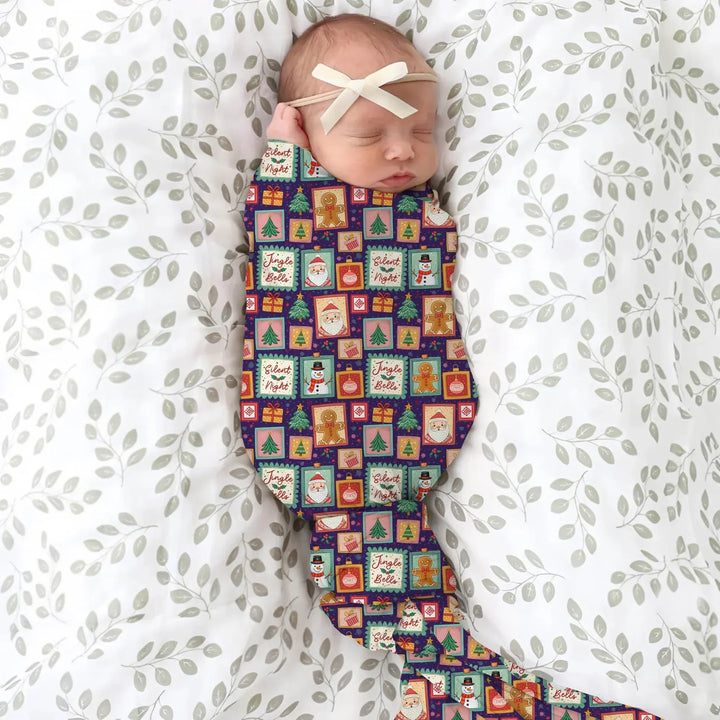 Magical Christmas Night Bamboo Swaddle Blanket