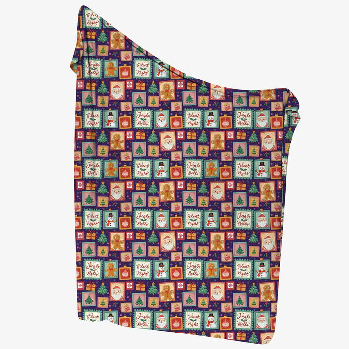 Magical Christmas Night Bamboo Blanket