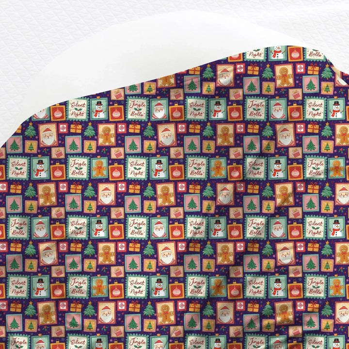 Magical Christmas Night Bamboo Blanket