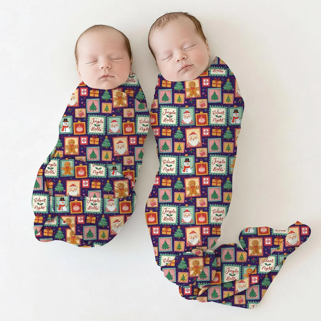 Magical Christmas Night Bamboo Swaddle Blanket