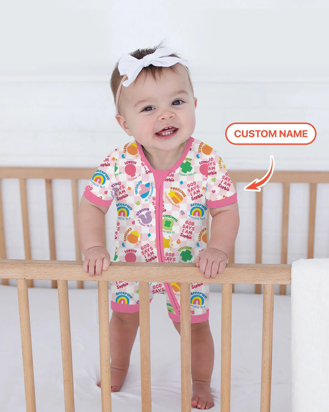 God Says I Am St. Patrick’s Day Custom Name Family Matching Bamboo Shorty Zippy