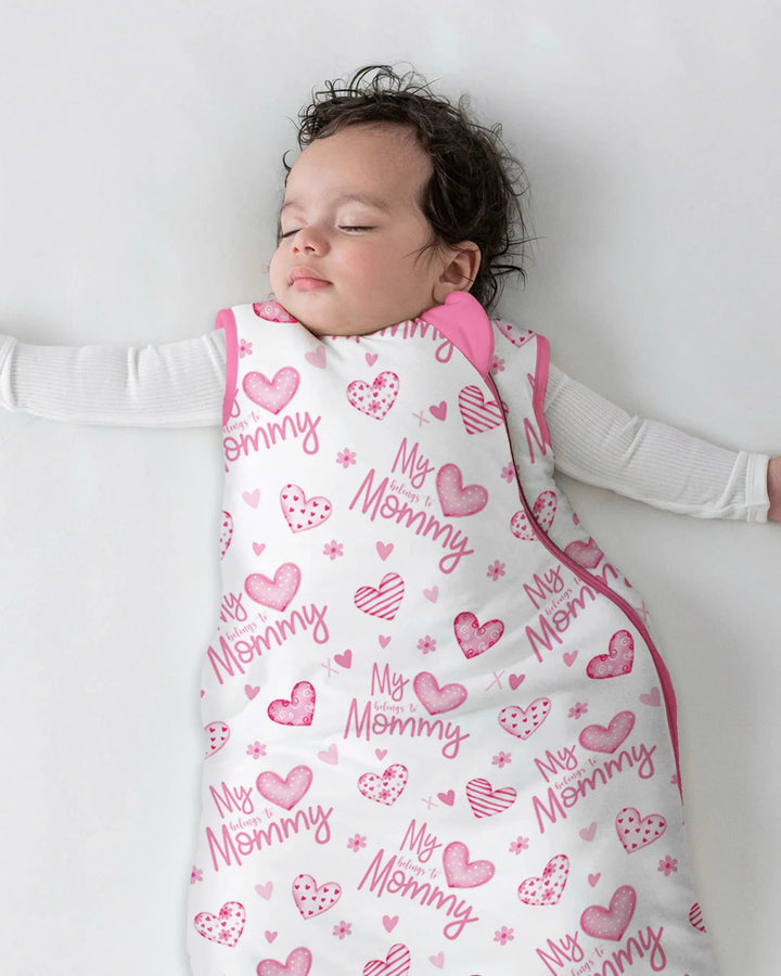 My Heart Belongs To Mommy Bamboo Sleep Bag