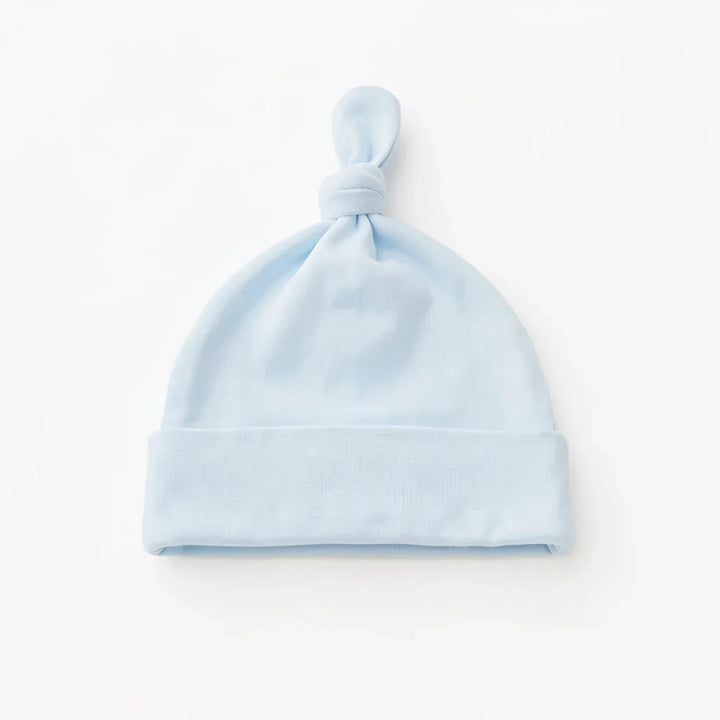 Solid Color Bamboo Knotted Hat