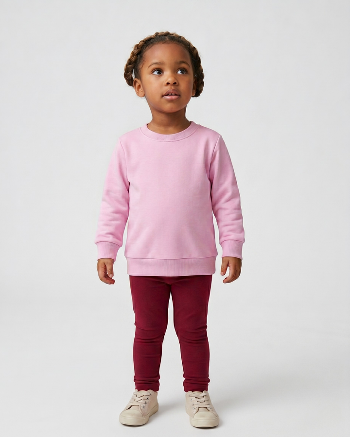 Solid Color Bamboo Crewneck Sweatshirt