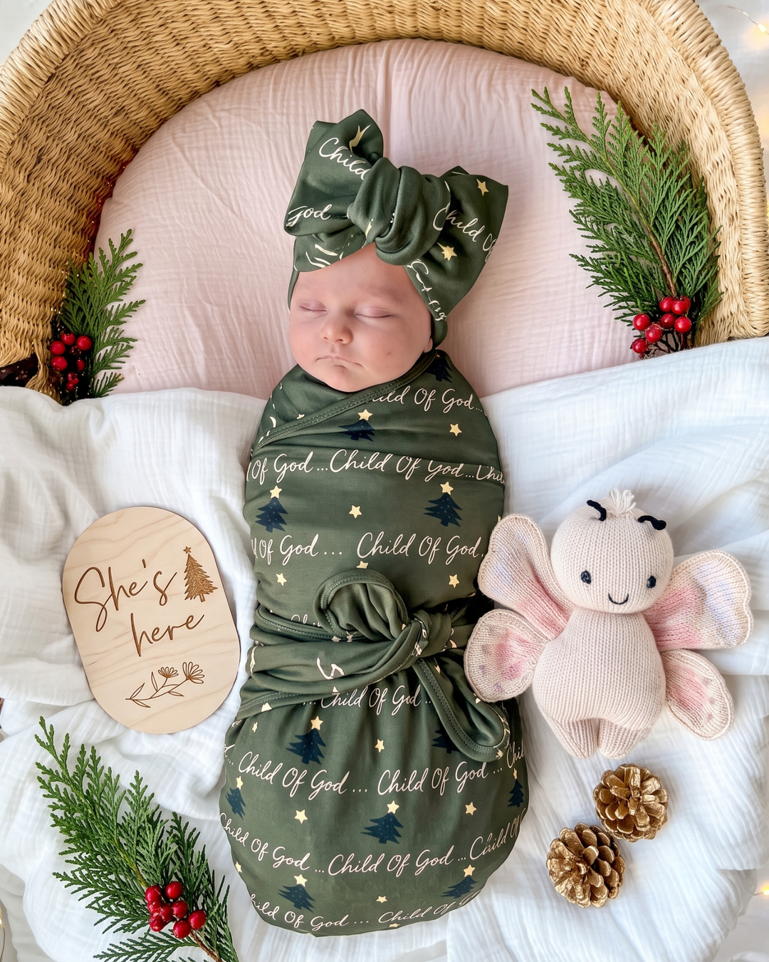 Child Of God Bamboo Swaddle Blanket