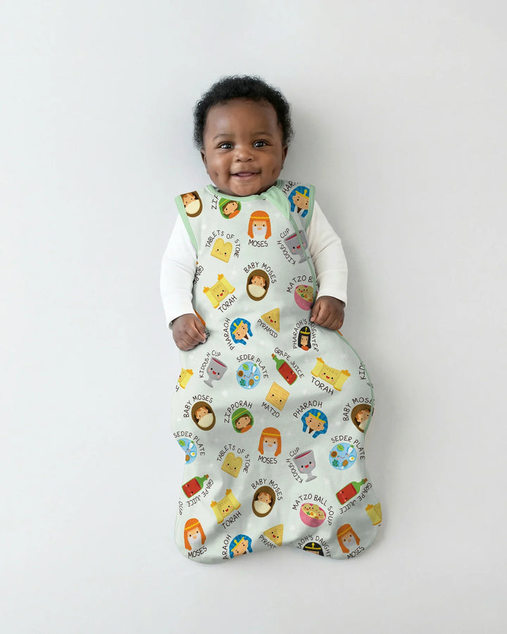 Cute Passover Characters Bamboo Sleep Bag