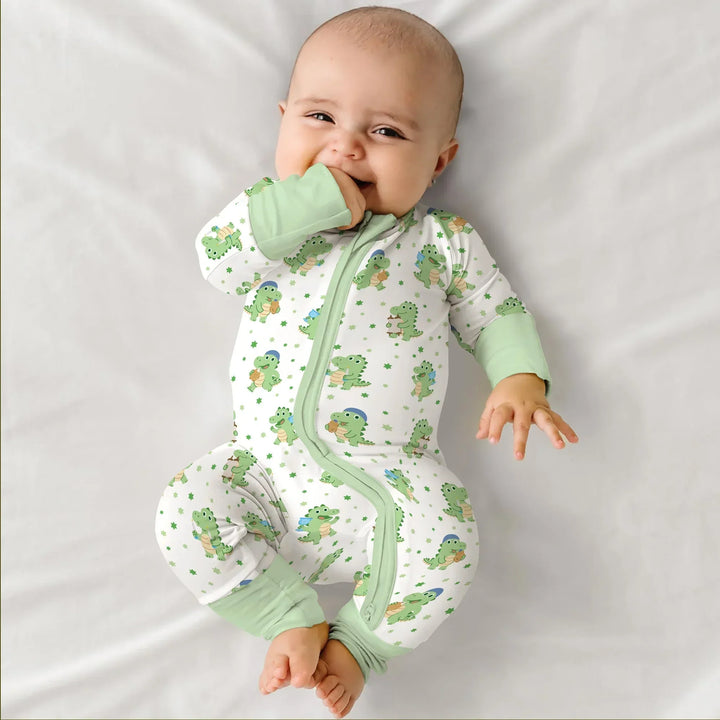 Shabbat Dinosaur Bamboo Convertible Zippy