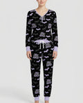 Halloween Butterflies Bamboo Women Pajama Set