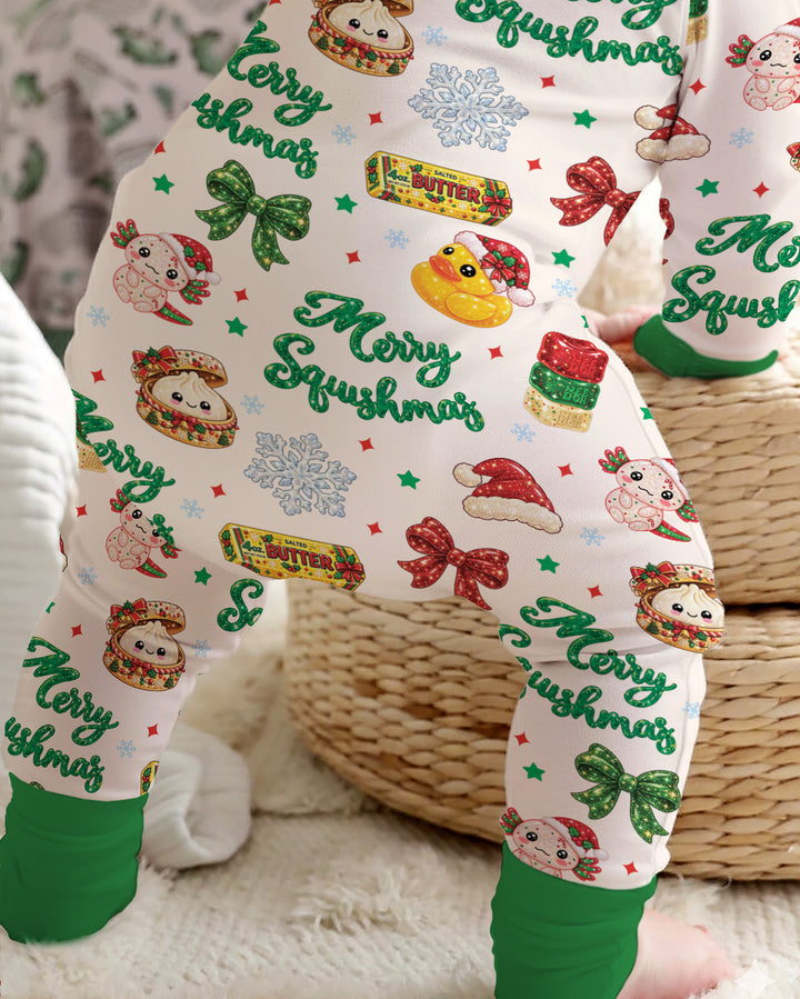 Merry Squishmas Bamboo Convertible Zippy