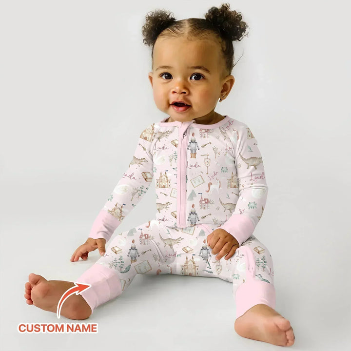 Adventure Dreams Custom Name Bamboo Convertible Zippy