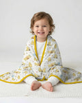 Mama & Mini Honey Bear Bamboo Blanket