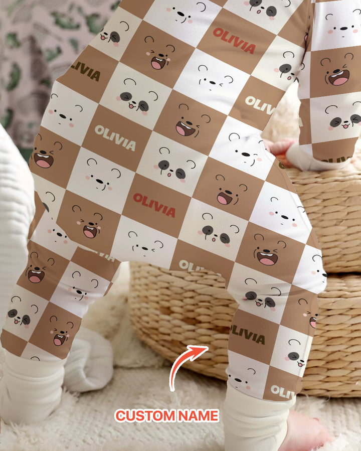 I Am Baby Bears Bamboo Convertible Zippy