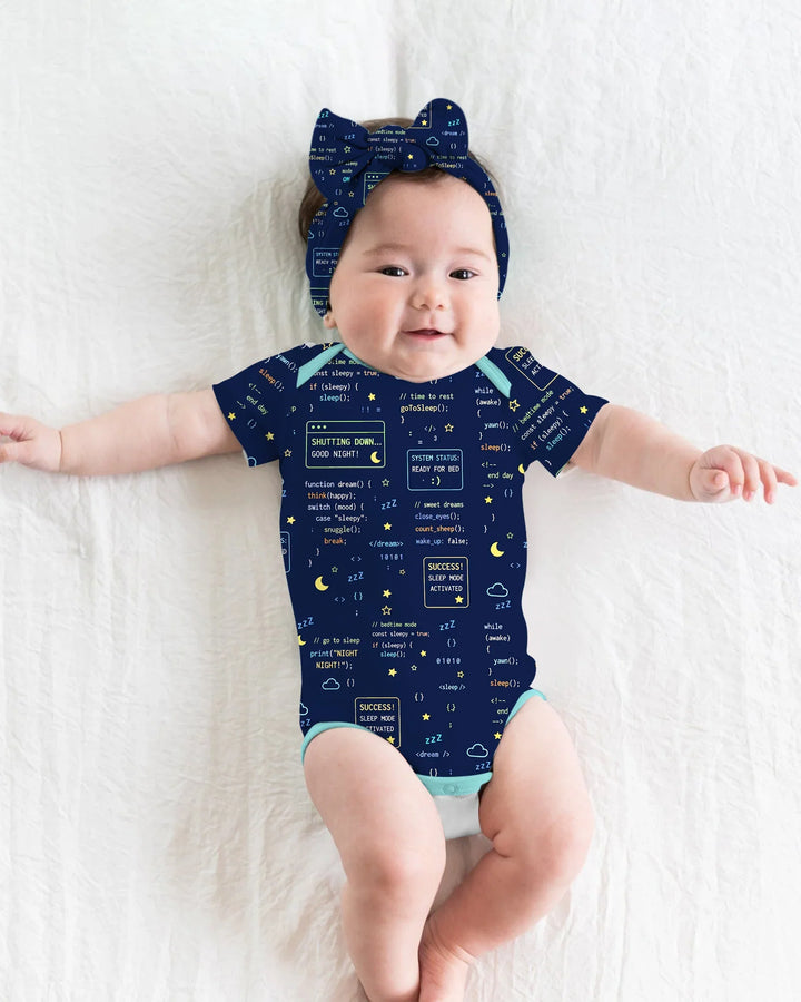 It Techy Job Matching Dad and Son Bamboo Bodysuit