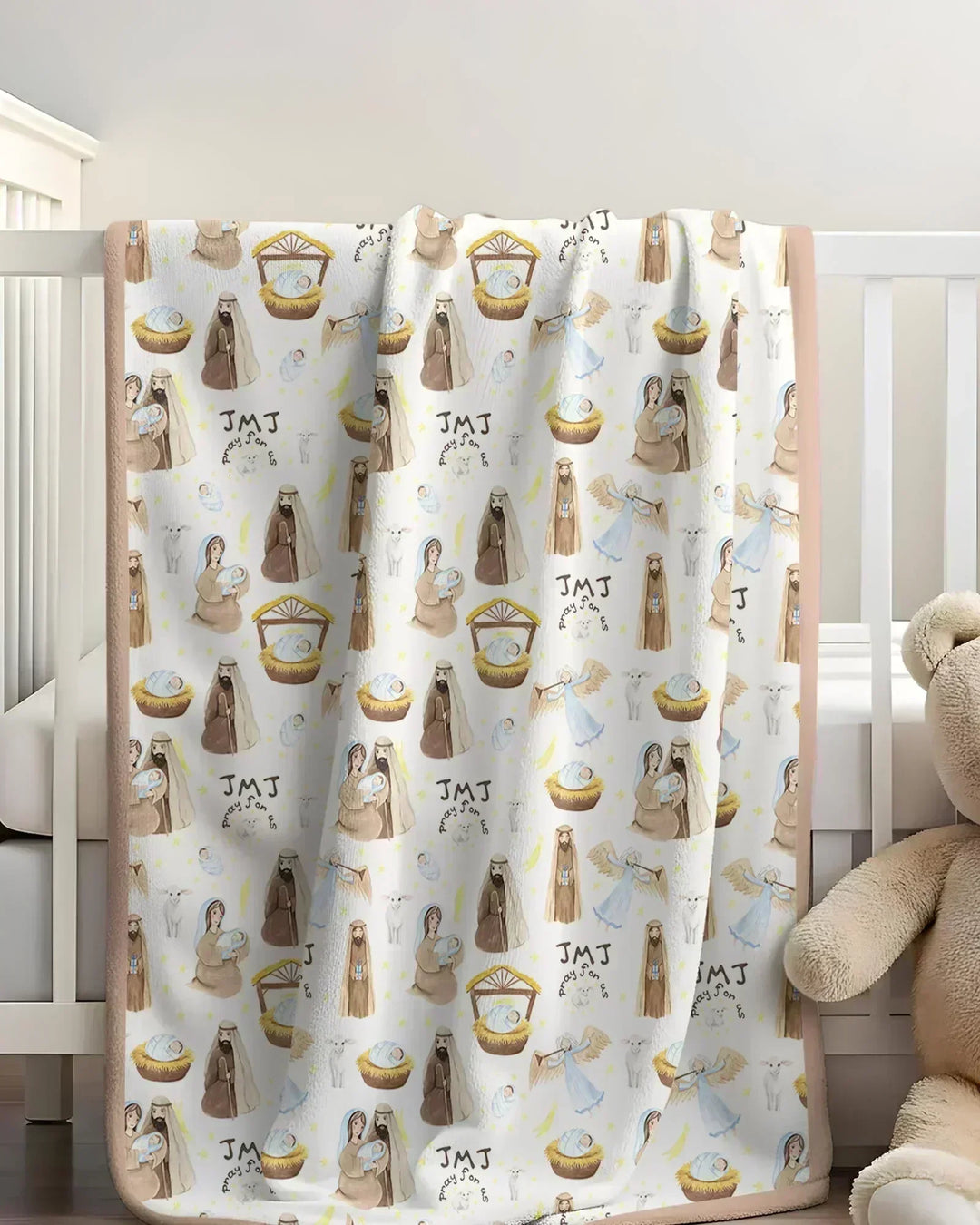 Holy Family Bamboo Blanket
