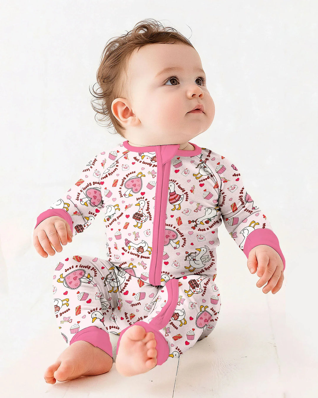 Valentine Silly Goose Bamboo Convertible Zippy