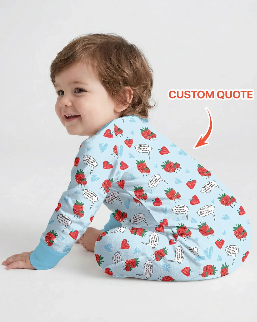 I love you berry much Bamboo Convertible Zippy